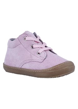 Richter Shoes Skórzane buty "Maxi" w kolorze jasnoróżowym do nauki chodzenia ze sklepu Limango Polska w kategorii Buciki niemowlęce - zdjęcie 189343821