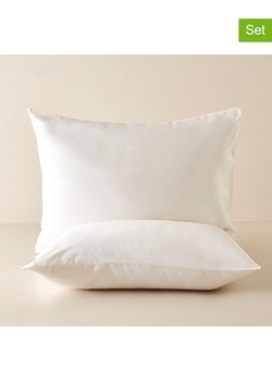 BELLA MAISON Poszewki (2 szt.) "Basic" w kolorze białym na poduszkę - 50 x 70 cm ze sklepu Limango Polska w kategorii Poduszki dekoracyjne - zdjęcie 189345304