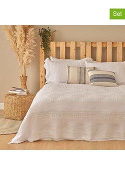 BELLA MAISON 3-częściowy zestaw "Marine Tek" w kolorze białym ze sklepu Limango Polska w kategorii Tekstylia - zdjęcie 189345314