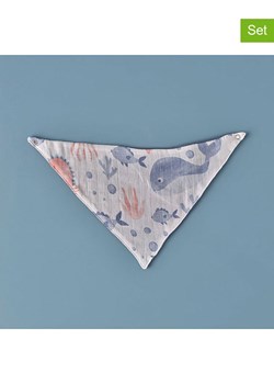 BELLA MAISON Chusty trójkątne (2 szt.) w kolorze niebieskim ze wzorem ze sklepu Limango Polska w kategorii Szaliki dziecięce - zdjęcie 189345370