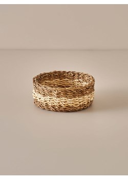 BELLA MAISON Koszyk "Lucia" w kolorze beżowo-jasnobrązowym - wys. 8 x Ø 22 cm ze sklepu Limango Polska w kategorii Pojemniki kuchenne - zdjęcie 189345393