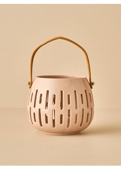 BELLA MAISON Lampion "Shine" w kolorze jasnoróżowym - wys. 12 x Ø 14 cm ze sklepu Limango Polska w kategorii Świeczniki - zdjęcie 189345463