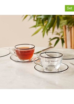 BELLA MAISON Filiżanki (2 szt.) "Daily Reminder" do kawy - 240 ml ze sklepu Limango Polska w kategorii Dzbanki i zaparzacze - zdjęcie 189345664