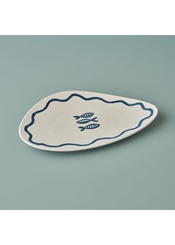 BELLA MAISON Półmisek "Marine" w kolorze biało-niebieskim ze sklepu Limango Polska w kategorii Misy i tace dekoracyjne - zdjęcie 189345904