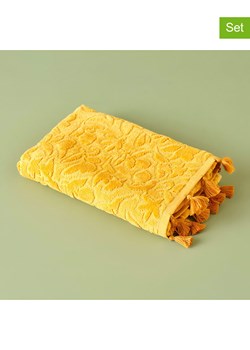 BELLA MAISON Ręczniki (2 szt.) "Jolia" w kolorze żółtym dla gości ze sklepu Limango Polska w kategorii Ręczniki - zdjęcie 189346023