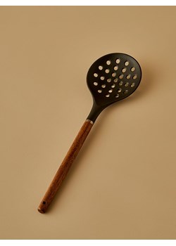 BELLA MAISON Łyżka cedzakowa w kolorze brązowo-czarnym - dł. 32,5 cm ze sklepu Limango Polska w kategorii Akcesoria kuchenne - zdjęcie 189346210