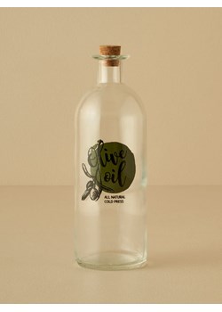 BELLA MAISON Butelka "Font" w kolorze zielonym na olej - 500 ml ze sklepu Limango Polska w kategorii Pojemniki kuchenne - zdjęcie 189346270