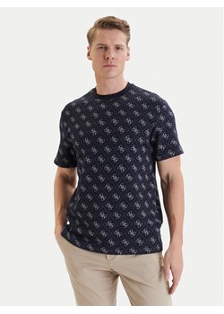 Guess T-Shirt 181533 Niebieski Classic Fit ze sklepu MODIVO w kategorii T-shirty męskie - zdjęcie 189346274