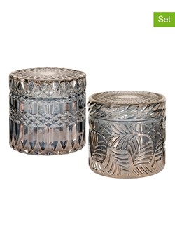 House Nordic Świeczniki (2 szt.) ze wzorem - 9 x 8,5 cm ze sklepu Limango Polska w kategorii Świeczniki - zdjęcie 189349061