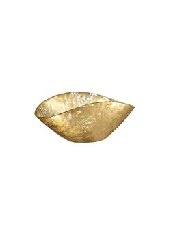 Onlylux Miska dekoracyjna "Burano" w kolorze złotym - dł. 25 cm ze sklepu Limango Polska w kategorii Misy i tace dekoracyjne - zdjęcie 189349253
