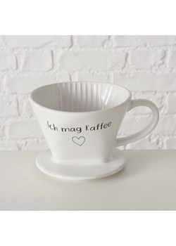 Boltze Filtr "Kaffee" w kolorze biało-czarnym do kawy - wys. 10,5 cm ze sklepu Limango Polska w kategorii Dzbanki i zaparzacze - zdjęcie 189350601