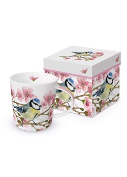 ppd Kubek jumbo "Oiseau Printemps" w kolorze biało-jasnoróżowym - 400 ml ze sklepu Limango Polska w kategorii Naczynia - zdjęcie 189351963