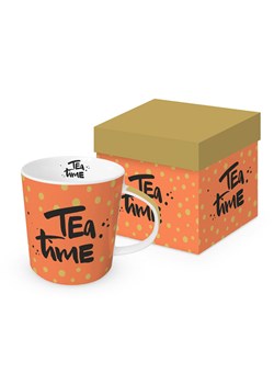 ppd Kubek jumbo "Formart Tea" w kolorze pomarańczowym - 400 ml ze sklepu Limango Polska w kategorii Dzbanki i zaparzacze - zdjęcie 189351974