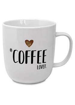 ppd Kubek jumbo "Coffee Lover" w kolorze biało-czarnym - 400 ml ze sklepu Limango Polska w kategorii Naczynia - zdjęcie 189352001