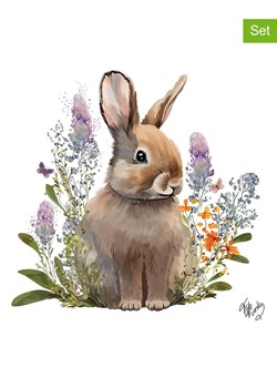 ppd Serwetki (40 szt.) "Belle Bunny" w kolorze jasnobrązowo-białym ze sklepu Limango Polska w kategorii Akcesoria kuchenne - zdjęcie 189352002