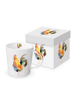 ppd Kubek jumbo "Samuel" w kolorze biało-żółtym - 350 ml ze sklepu Limango Polska w kategorii Naczynia - zdjęcie 189352033