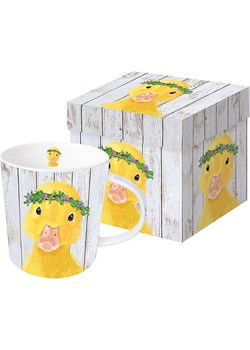 ppd Kubek jumbo "Chloe" w kolorze żółto-szarym - 350 ml ze sklepu Limango Polska w kategorii Naczynia - zdjęcie 189352042