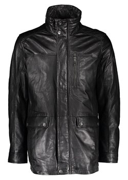 Bugatti Skórzana kurtka w kolorze czarnym ze sklepu Limango Polska w kategorii Kurtki męskie - zdjęcie 189352180