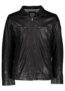 Bugatti Skórzana kurtka w kolorze czarnym ze sklepu Limango Polska w kategorii Kurtki męskie - zdjęcie 189352183