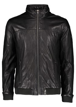 Bugatti Skórzana kurtka w kolorze czarnym ze sklepu Limango Polska w kategorii Kurtki męskie - zdjęcie 189352210
