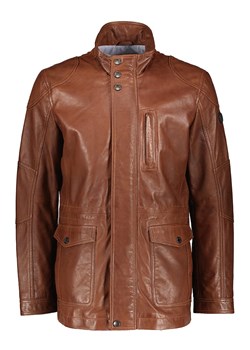 Bugatti Skórzana kurtka w kolorze jasnobrązowym ze sklepu Limango Polska w kategorii Kurtki męskie - zdjęcie 189352222