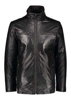 Bugatti Skórzana kurtka w kolorze czarnym ze sklepu Limango Polska w kategorii Kurtki męskie - zdjęcie 189352264