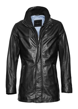 Bugatti Skórzana kurtka w kolorze czarnym ze sklepu Limango Polska w kategorii Kurtki męskie - zdjęcie 189352273