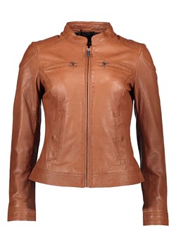 Bugatti Skórzana kurtka w kolorze jasnobrązowym ze sklepu Limango Polska w kategorii Kurtki damskie - zdjęcie 189352311