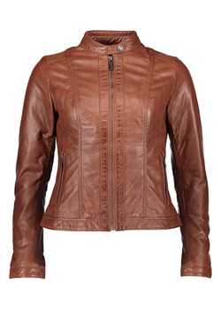 Bugatti Skórzana kurtka w kolorze jasnobrązowym ze sklepu Limango Polska w kategorii Kurtki damskie - zdjęcie 189352321
