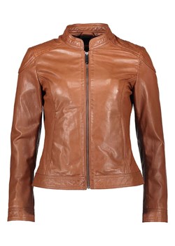 Bugatti Skórzana kurtka w kolorze jasnobrązowym ze sklepu Limango Polska w kategorii Kurtki damskie - zdjęcie 189352351
