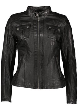 7eleven Skórzana kurtka "Natia" w kolorze czarnym ze sklepu Limango Polska w kategorii Kurtki damskie - zdjęcie 189352441