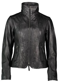 7eleven Skórzana kurtka "Serace" w kolorze czarnym ze sklepu Limango Polska w kategorii Kurtki damskie - zdjęcie 189352483