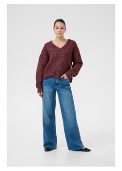 Kaffe Sweter w kolorze czerwonym ze sklepu Limango Polska w kategorii Swetry damskie - zdjęcie 189352881