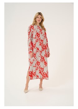 Kaffe Sukienka w kolorze czerwono-jasnoszarym ze sklepu Limango Polska w kategorii Sukienki - zdjęcie 189352902
