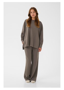 Kaffe Sweter w kolorze szarobrązowym ze sklepu Limango Polska w kategorii Swetry damskie - zdjęcie 189353724