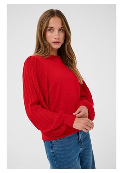 Kaffe Sweter w kolorze czerwonym ze sklepu Limango Polska w kategorii Swetry damskie - zdjęcie 189353793