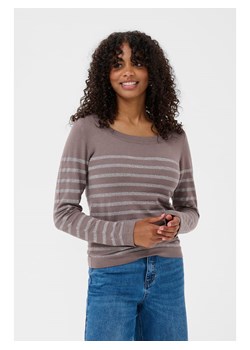 Kaffe Sweter w kolorze szarobrązowym ze sklepu Limango Polska w kategorii Swetry damskie - zdjęcie 189353803