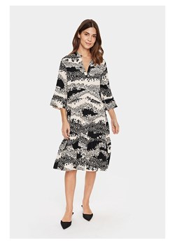 SAINT TROPEZ Sukienka w kolorze beżowym ze sklepu Limango Polska w kategorii Sukienki - zdjęcie 189355034