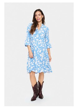 SAINT TROPEZ Sukienka w kolorze błękitnym ze sklepu Limango Polska w kategorii Sukienki - zdjęcie 189355070
