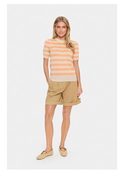 SAINT TROPEZ Sweter w kolorze beżowo-pomarańczowym ze sklepu Limango Polska w kategorii Swetry damskie - zdjęcie 189355374