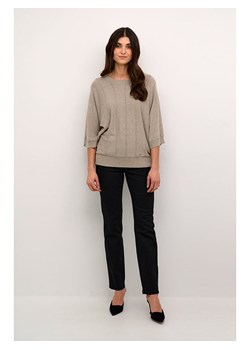 CULTURE Sweter "Gapa" w kolorze beżowym ze sklepu Limango Polska w kategorii Swetry damskie - zdjęcie 189355694