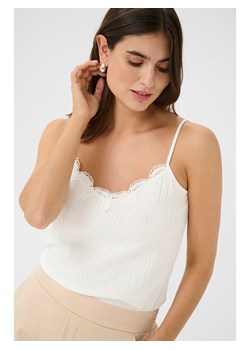 CULTURE Top w kolorze białym ze sklepu Limango Polska w kategorii Bluzki damskie - zdjęcie 189355901