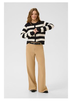 CULTURE Wełniany kardigan w kolorze czarno-białym ze sklepu Limango Polska w kategorii Swetry damskie - zdjęcie 189355971