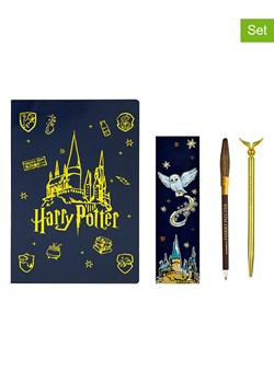 Undercover 5-częściowy zestaw prezentowy "Harry Potter" w kolorze złoto-czarnym ze sklepu Limango Polska w kategorii Akcesoria biurowe - zdjęcie 189356272