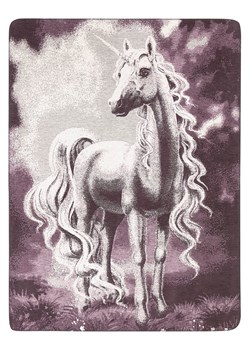 biederlack Koc "Magical" w kolorze fioletowym - 200 x 150 cm ze sklepu Limango Polska w kategorii Tekstylia - zdjęcie 189357261