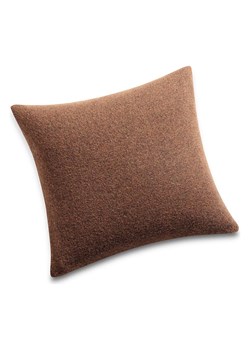 biederlack Wełniana poszewka w kolorze jasnobrązowym na poduszkę - 40 x 40 cm ze sklepu Limango Polska w kategorii Poduszki dekoracyjne - zdjęcie 189357300