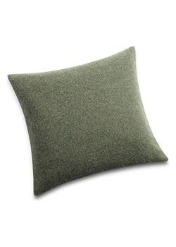 biederlack Wełniana poszewka w kolorze zielonym na poduszkę - 40 x 40 cm ze sklepu Limango Polska w kategorii Poduszki dekoracyjne - zdjęcie 189357301