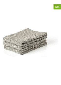Zone Denmark Ściereczki (3 szt.) w kolorze szarym do sprzątania - 27 x 27 cm ze sklepu Limango Polska w kategorii Ścierki kuchenne - zdjęcie 189357940
