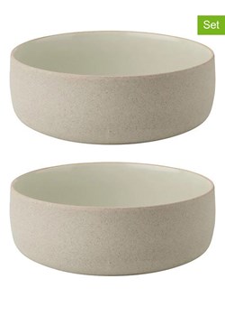 Stelton Miski (2 szt.) "Emma" w kolorze beżowo-szarym - Ø 13,5 cm ze sklepu Limango Polska w kategorii Naczynia - zdjęcie 189357941