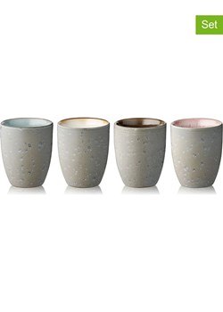 Bitz Kubki (4 szt.) w kolorze szarym ze wzorem - 270 ml ze sklepu Limango Polska w kategorii Dzbanki i zaparzacze - zdjęcie 189358260